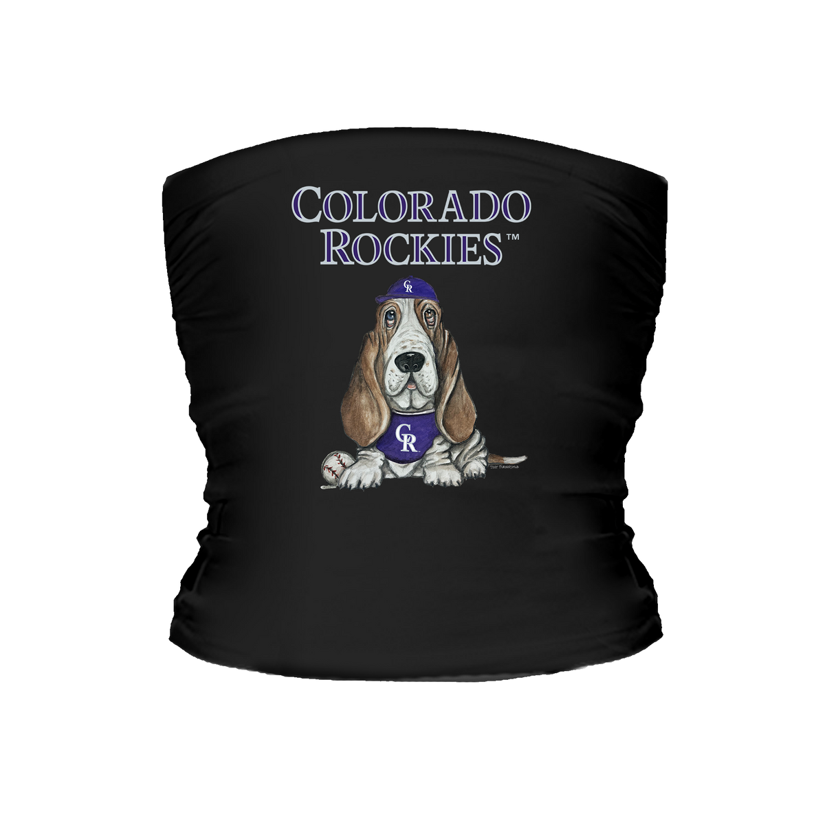Colorado Rockies Puddy Tube Top - Tiny Turnip