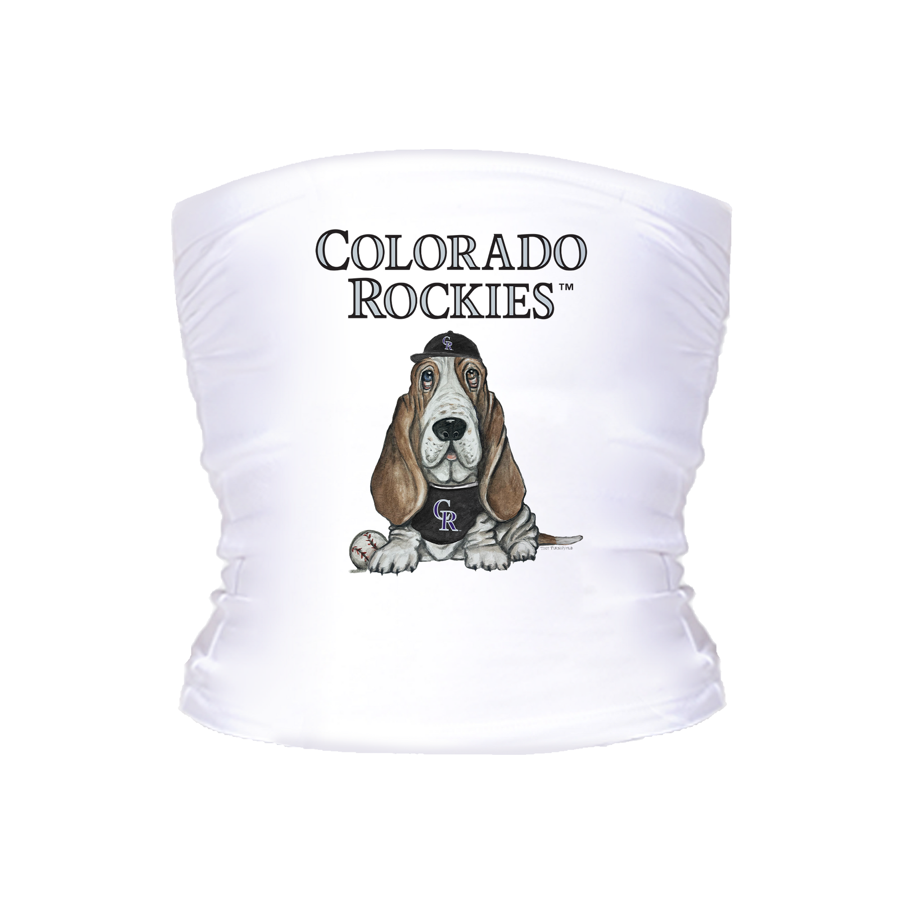 Colorado Rockies Puddy Tube Top - Tiny Turnip