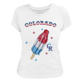 Colorado Rockies Rocket Pop Women's Tee Shirt