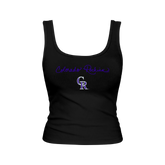 Colorado Rockies Logo Script Emmy Tank