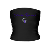Colorado Rockies Logo Script Tube Top - Tiny Turnip