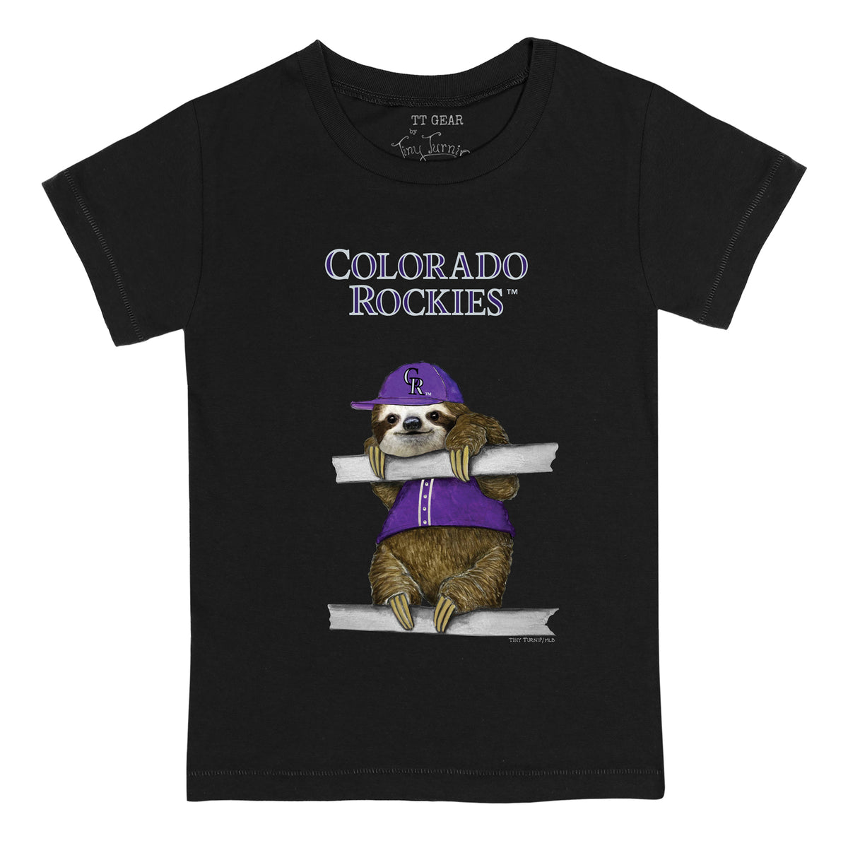 Colorado Rockies Sloth Tee Shirt