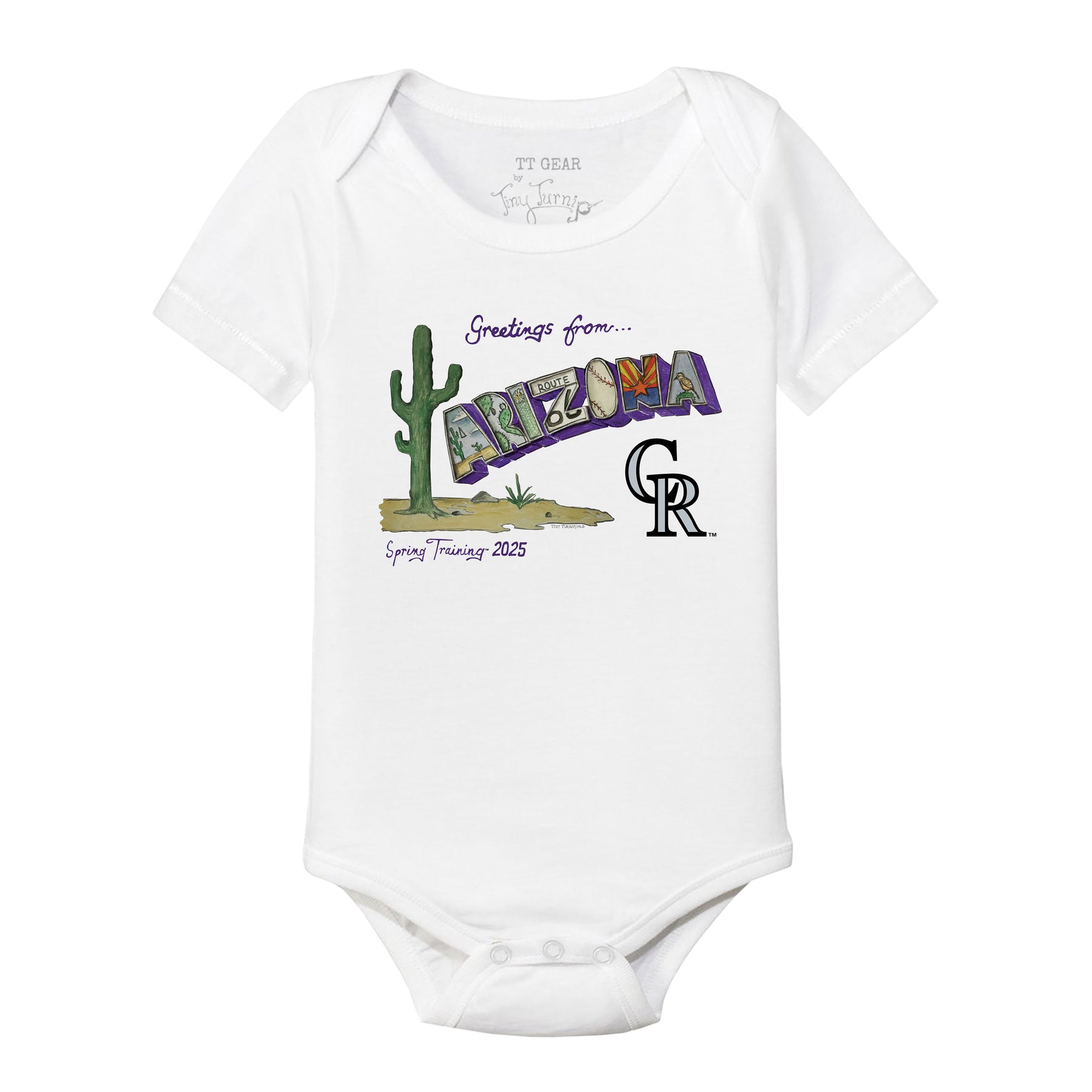 Colorado Rockies Spring Training 2025 Short Sleeve Snapper