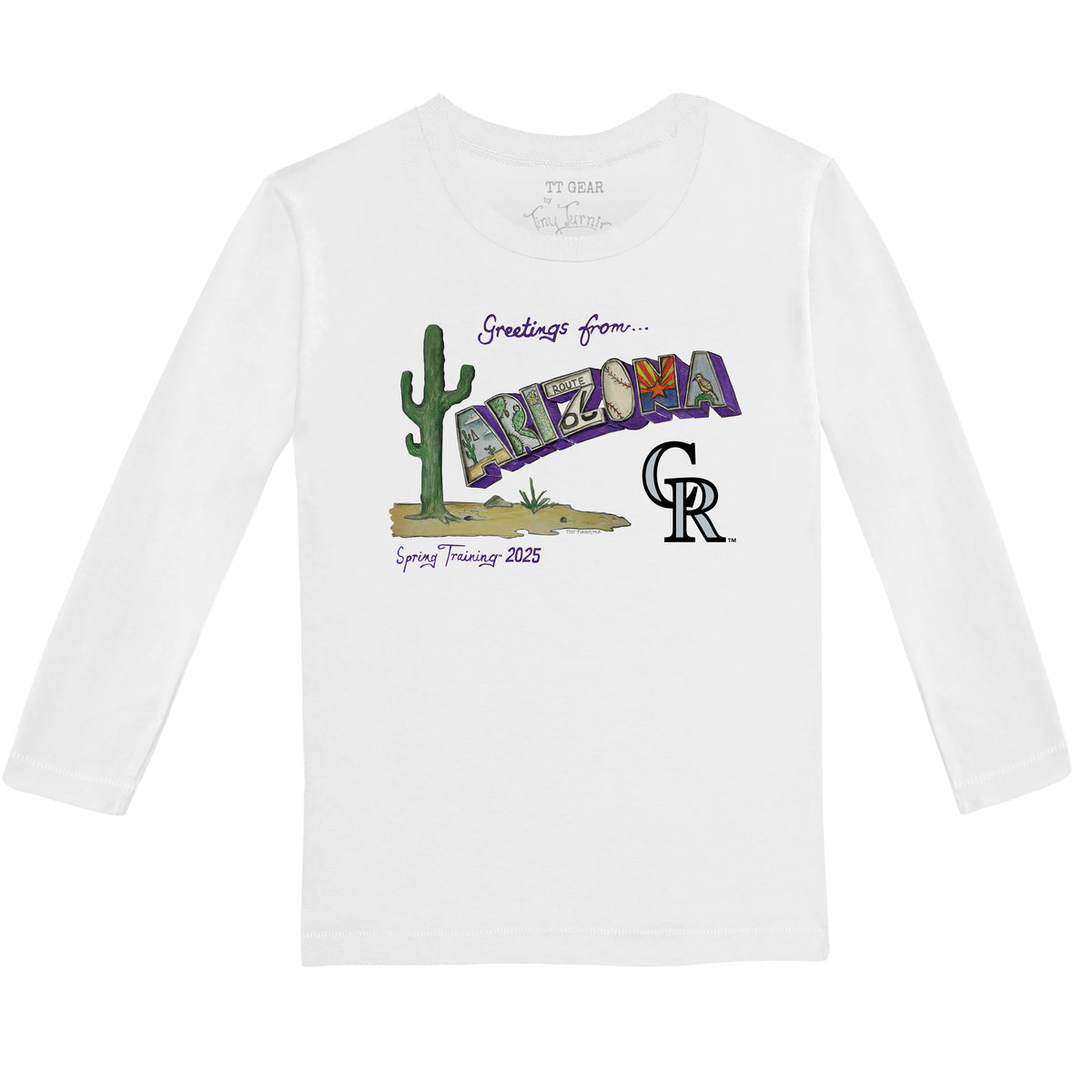 Colorado Rockies Spring Training 2025 Long-Sleeve Tee Shirt