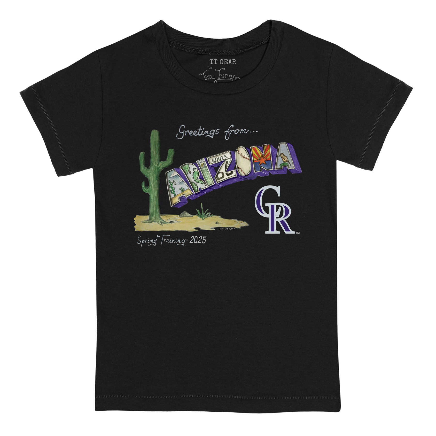 Colorado Rockies Spring Training 2025 Tee Shirt