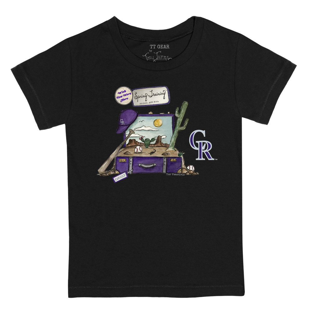 Colorado Rockies Spring Training 2026 Kid's Tee Shirt