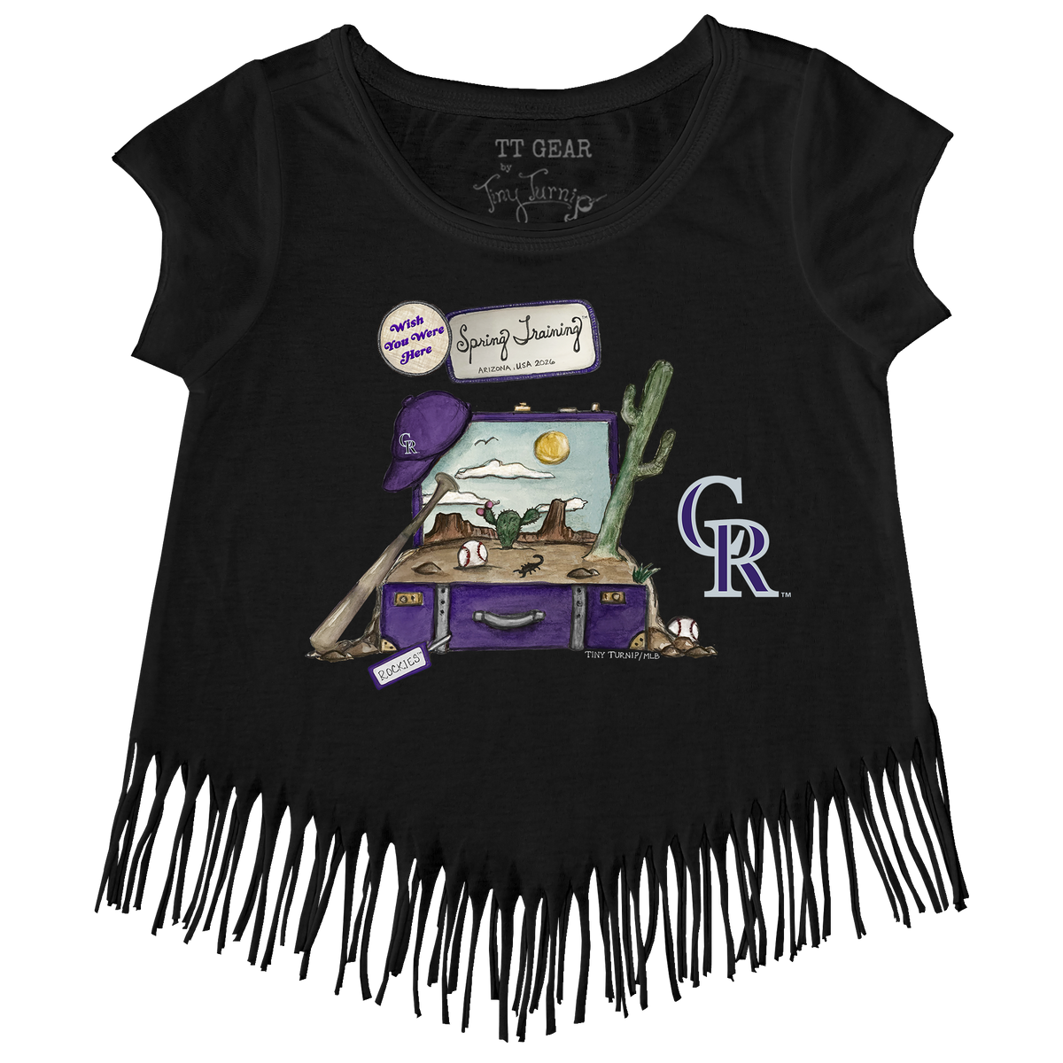 Colorado Rockies Spring Training 2026 Fringe Tee