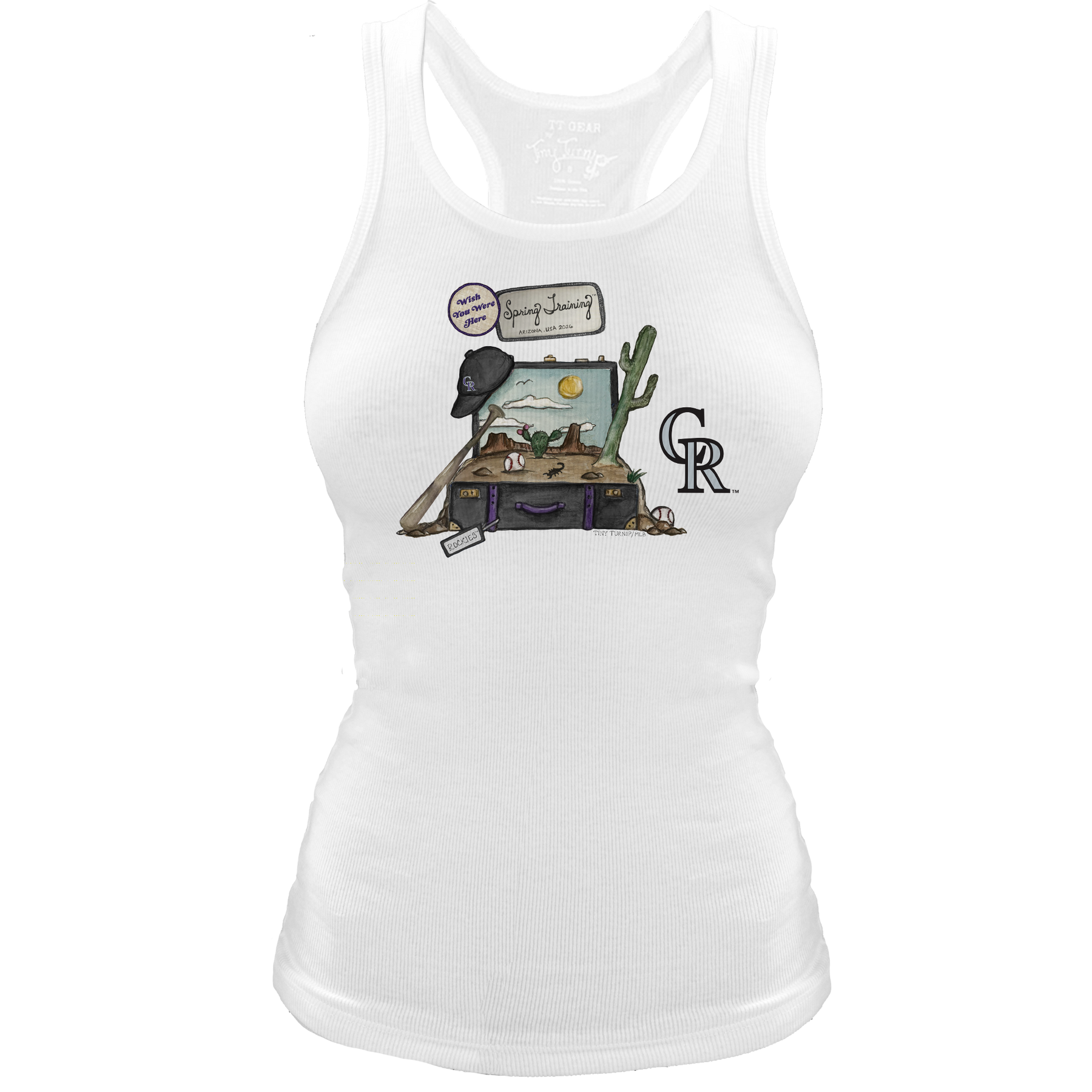 Colorado Rockies Spring Training 2026 Classic Tank - Tiny Turnip