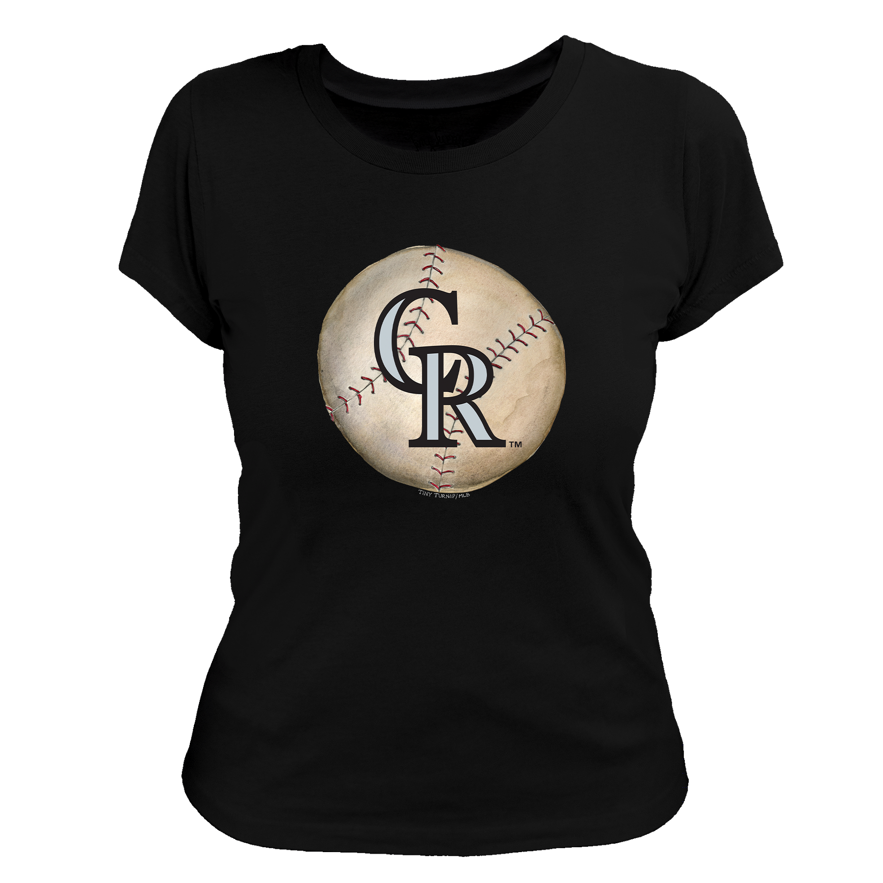 Colorado Rockies Stitched Baseball Tee Shirt