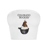 Colorado Rockies Sundae Helmet Crop Tube Top - Tiny Turnip