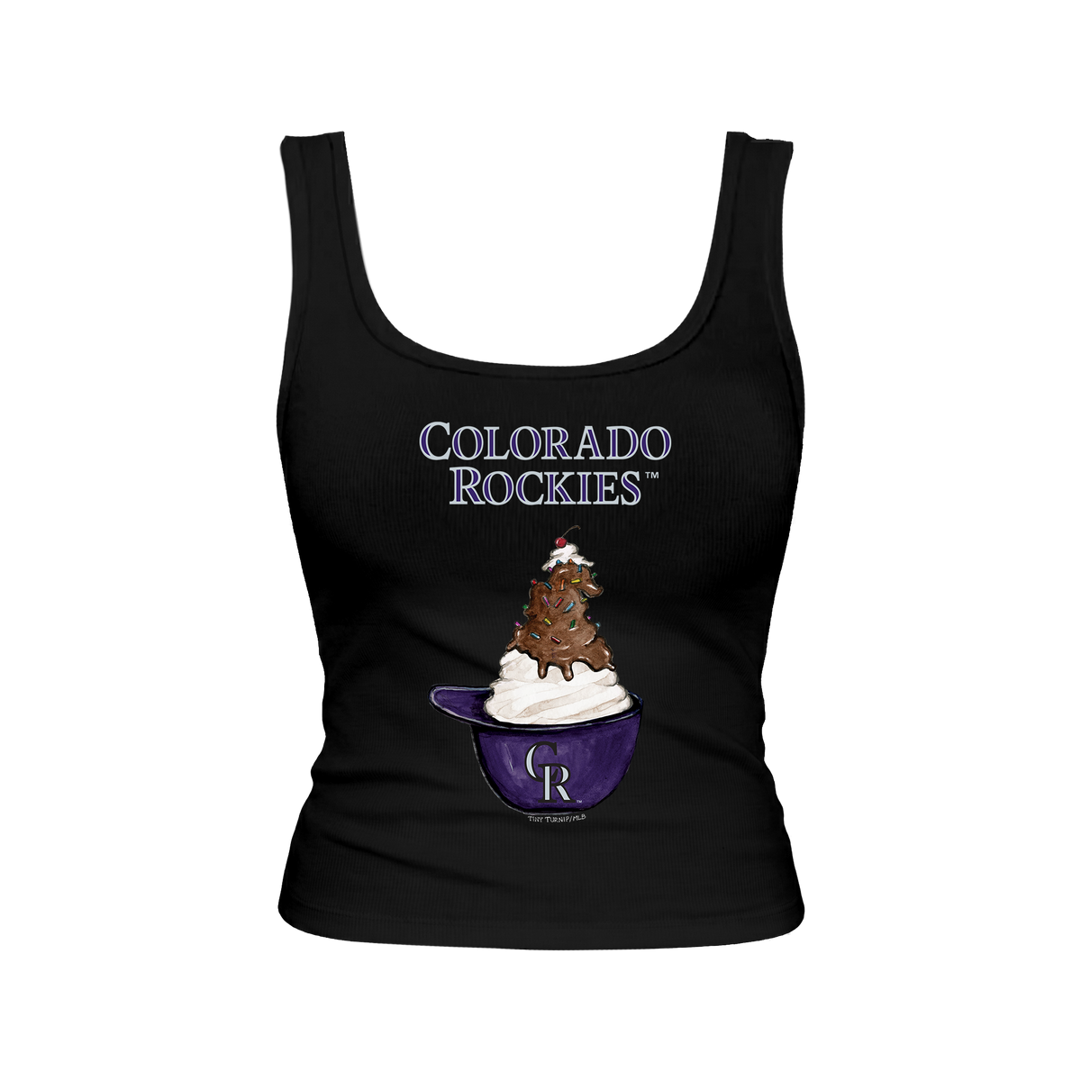Colorado Rockies Sundae Helmet Emmy Tank