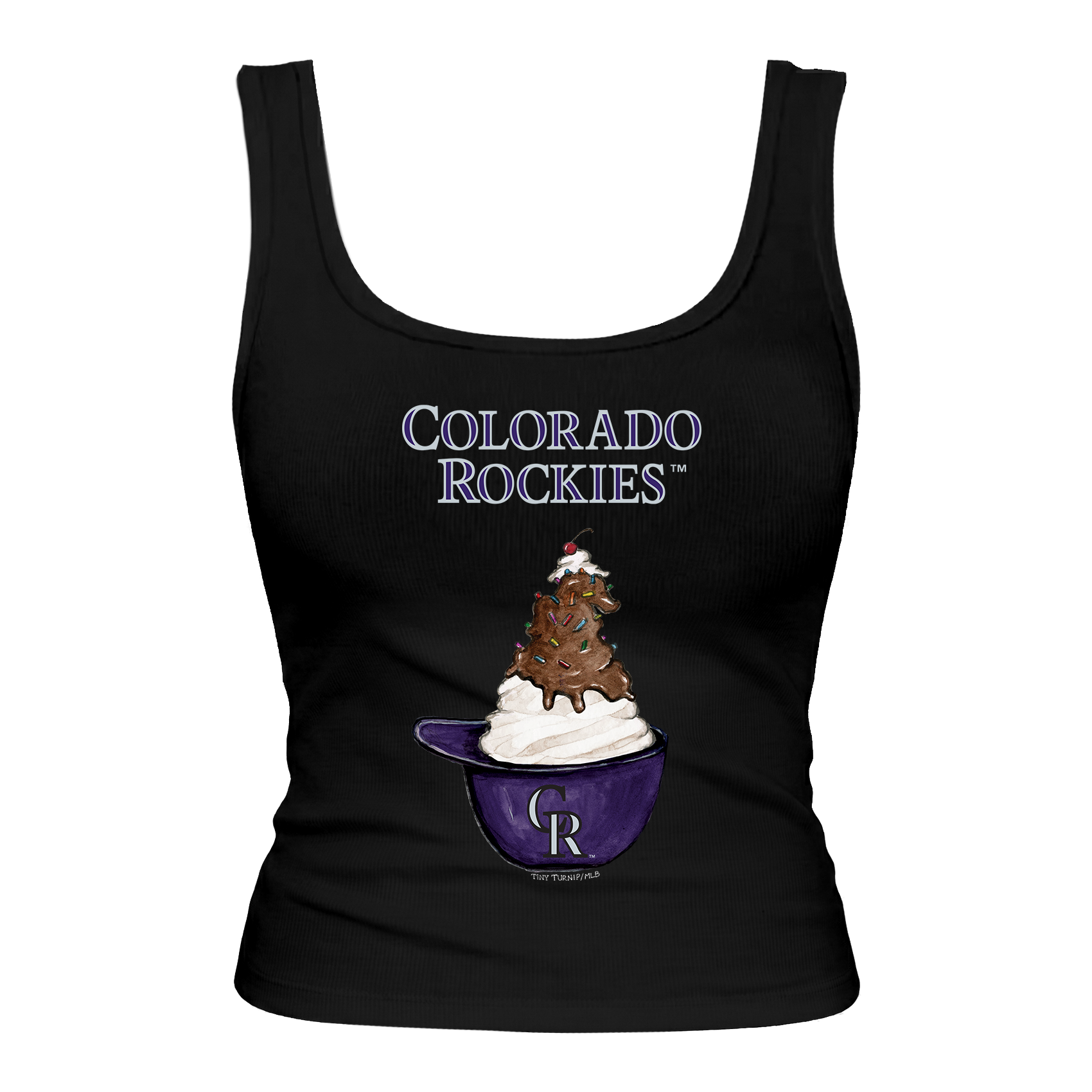 Colorado Rockies Sundae Helmet Emmy Tank