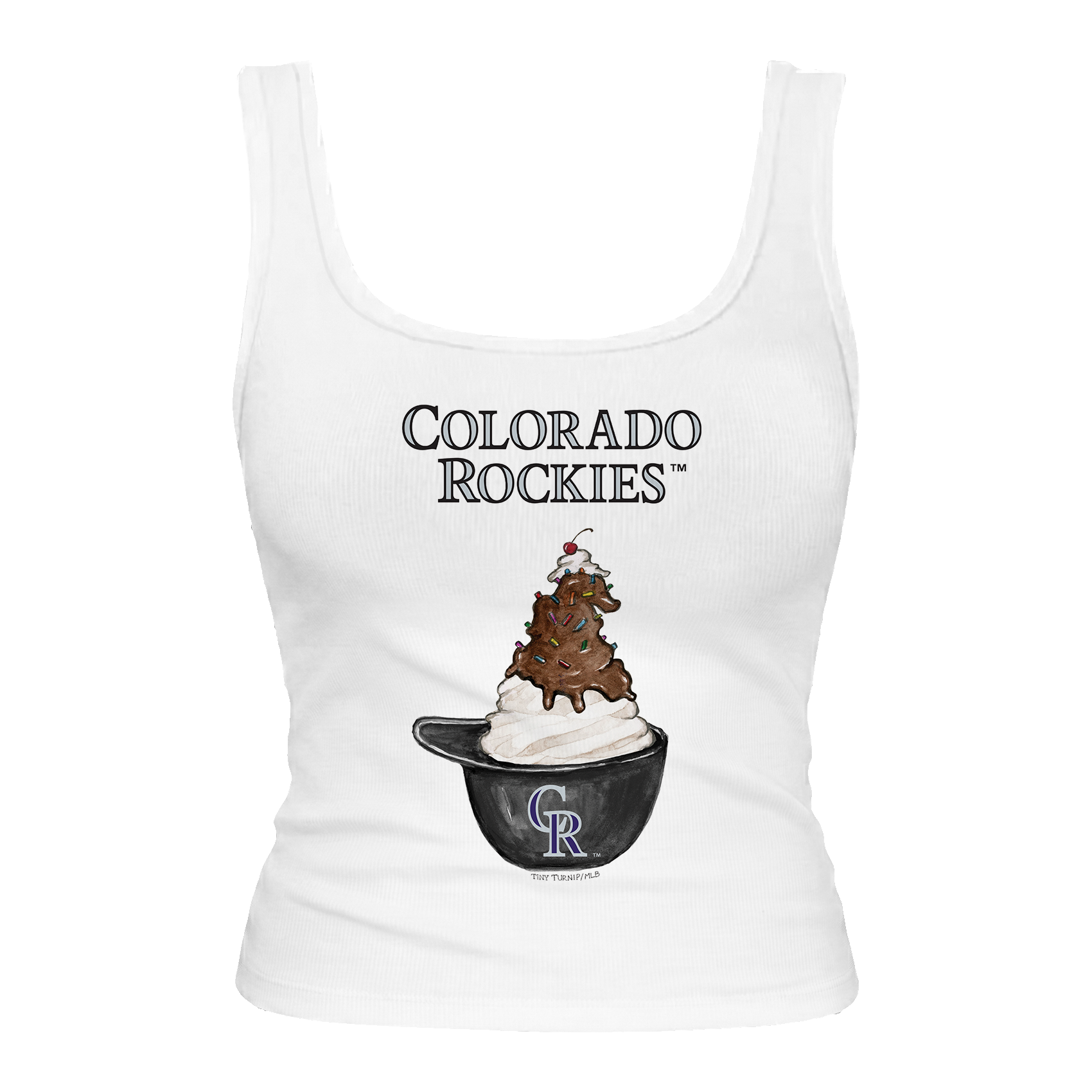 Colorado Rockies Sundae Helmet Emmy Tank