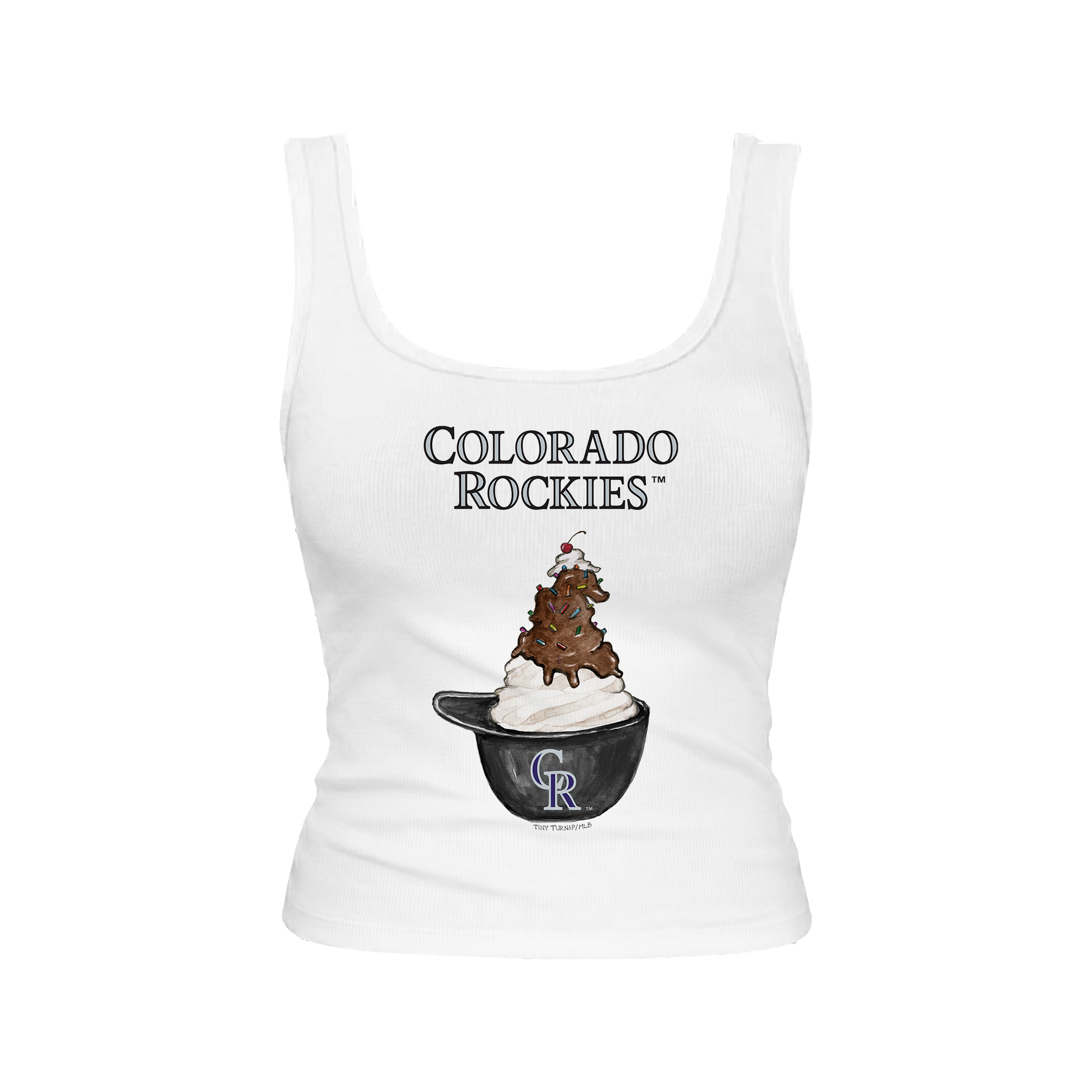 Colorado Rockies Sundae Helmet Emmy Tank