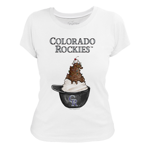 Colorado Rockies Sundae Helmet Women's Tee Shirt