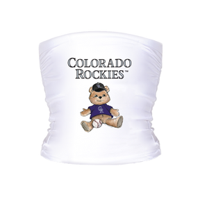 Colorado Rockies Teddy Tube Top - Tiny Turnip