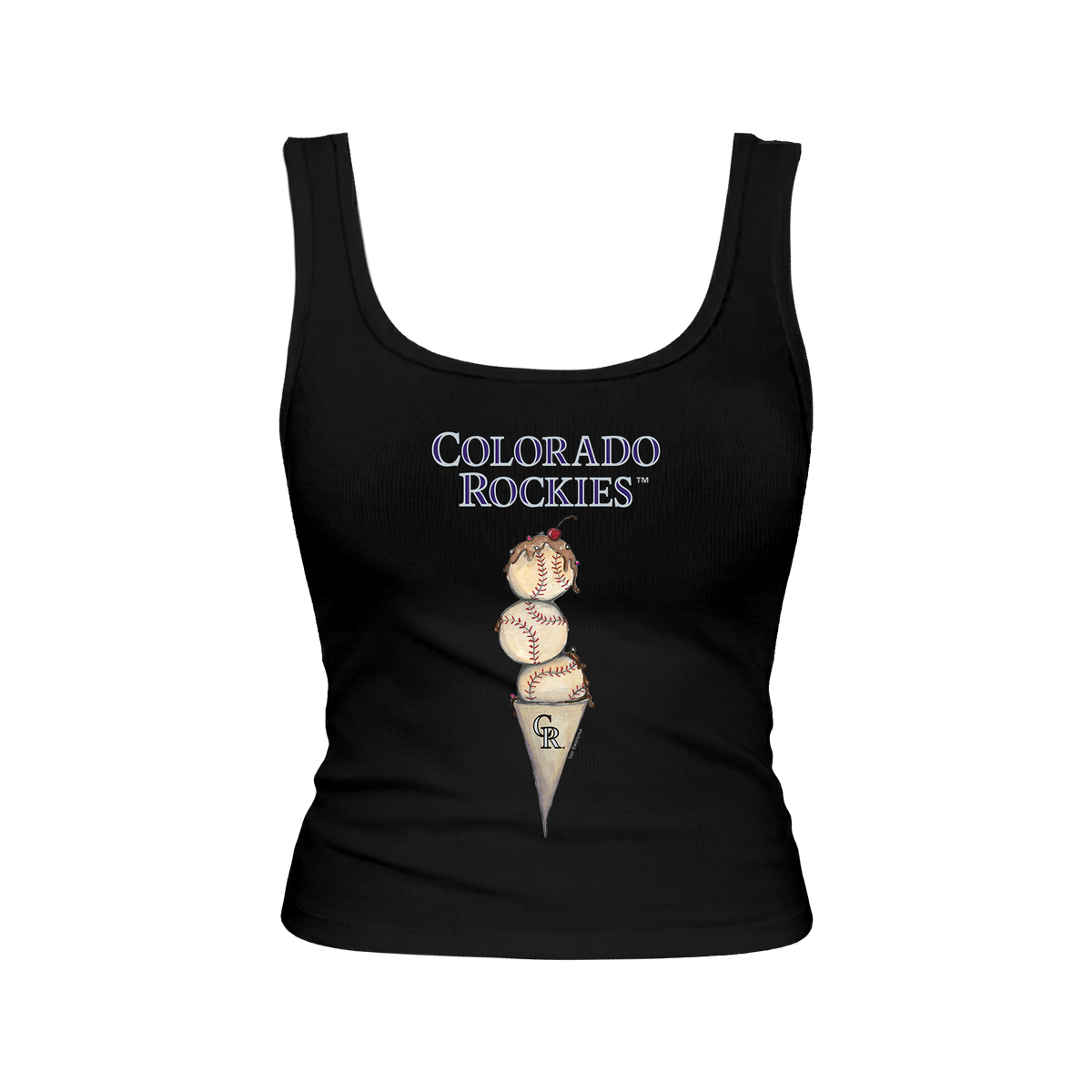 Colorado Rockies Triple Scoop Emmy Tank