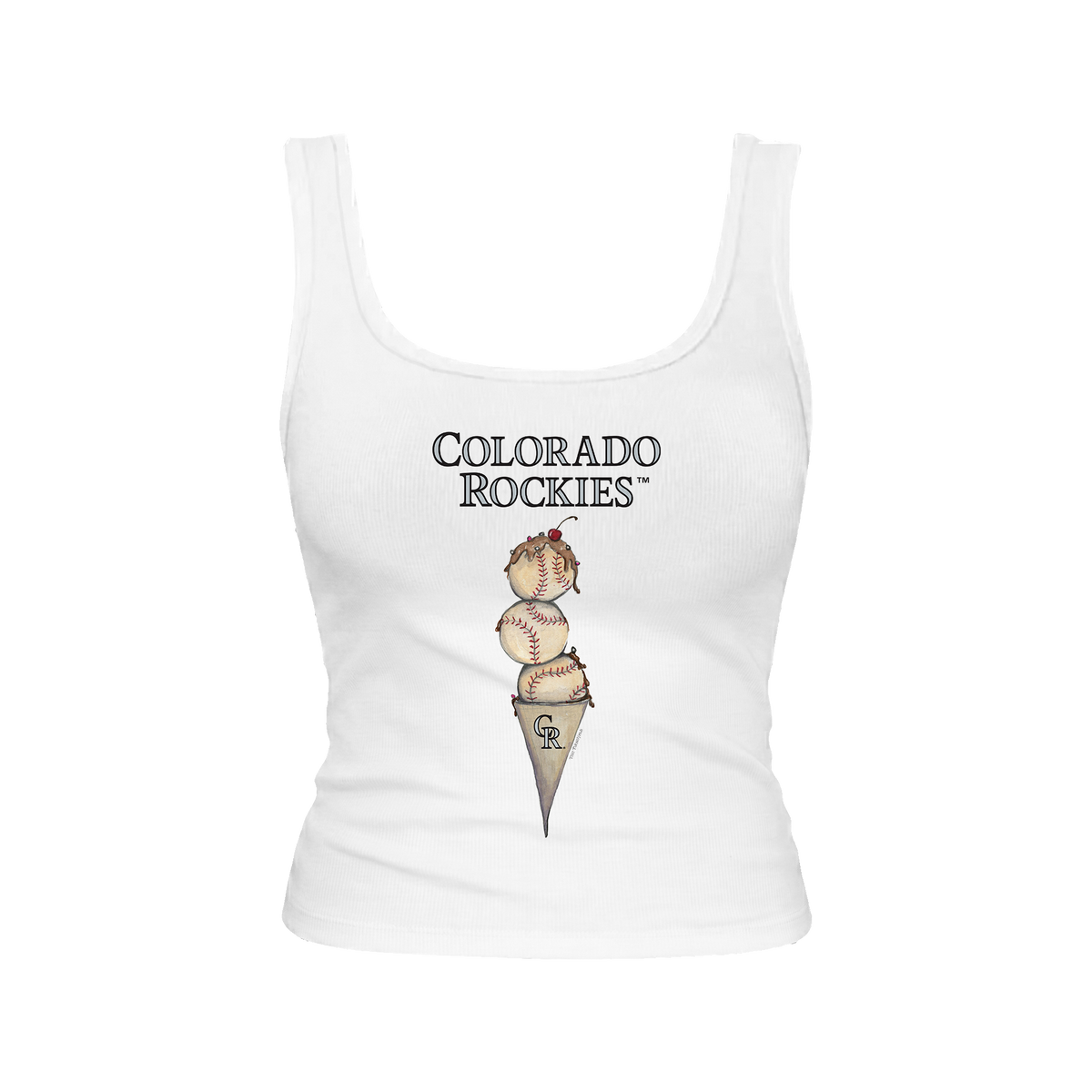 Colorado Rockies Triple Scoop Emmy Tank