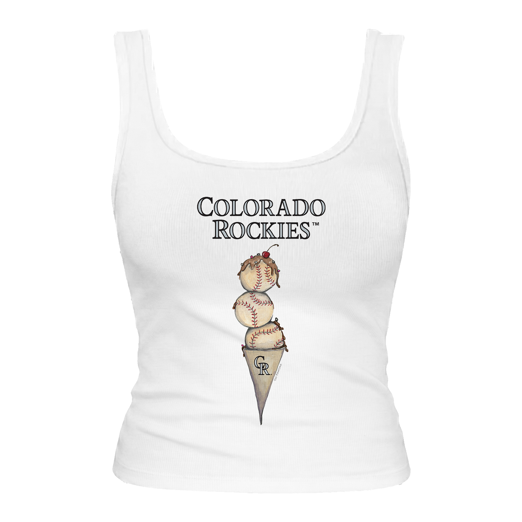 Colorado Rockies Triple Scoop Emmy Tank