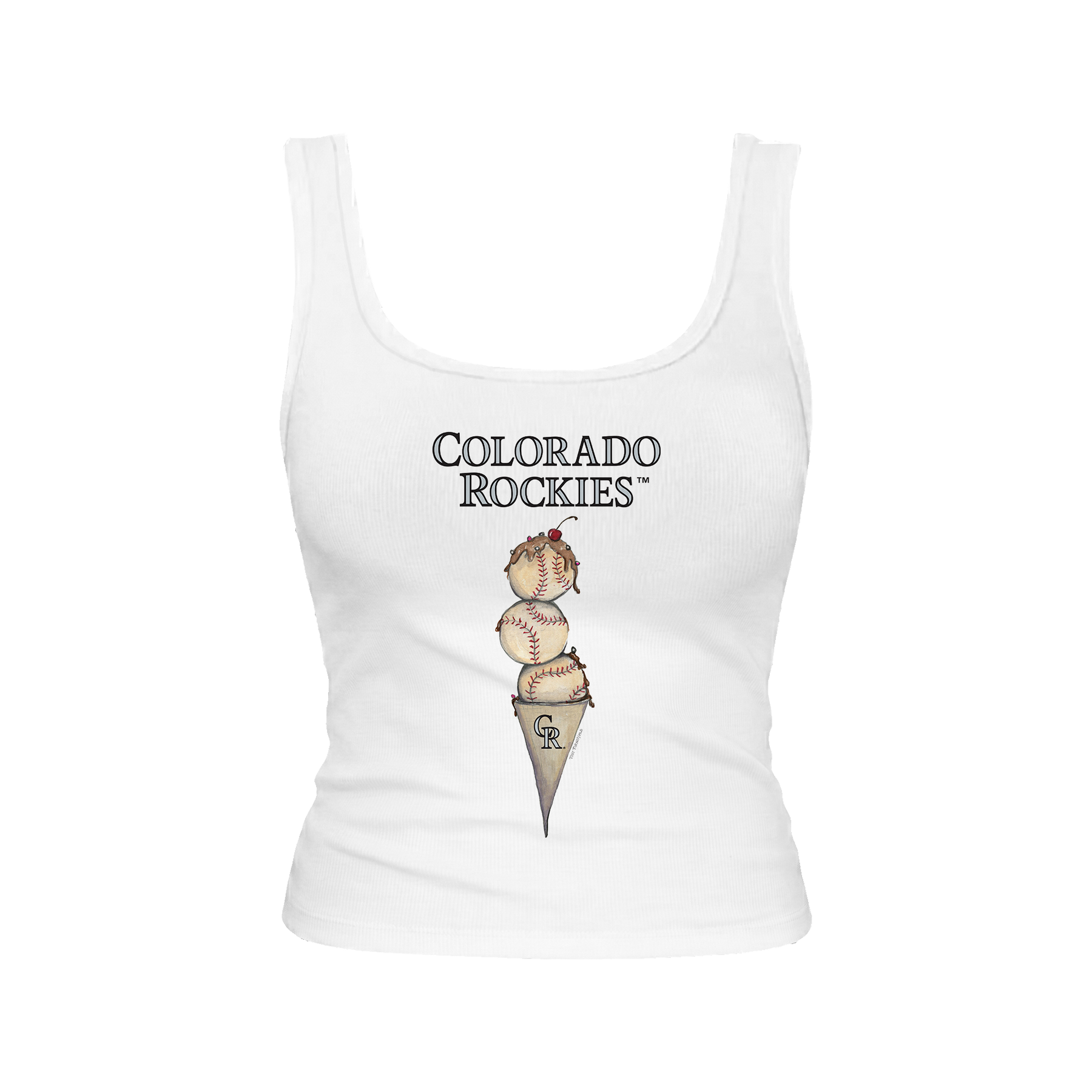 Colorado Rockies Triple Scoop Emmy Tank