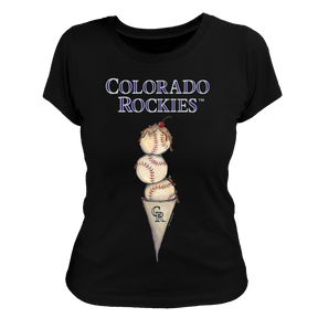 Colorado Rockies Triple Scoop Women's Tee Shirt