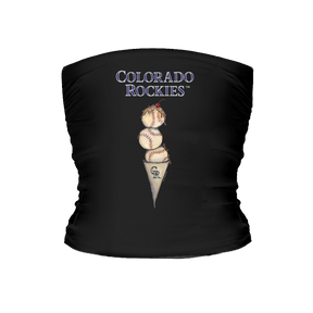Colorado Rockies Triple Scoop Tube Top - Tiny Turnip