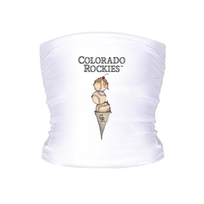 Colorado Rockies Triple Scoop Tube Top - Tiny Turnip