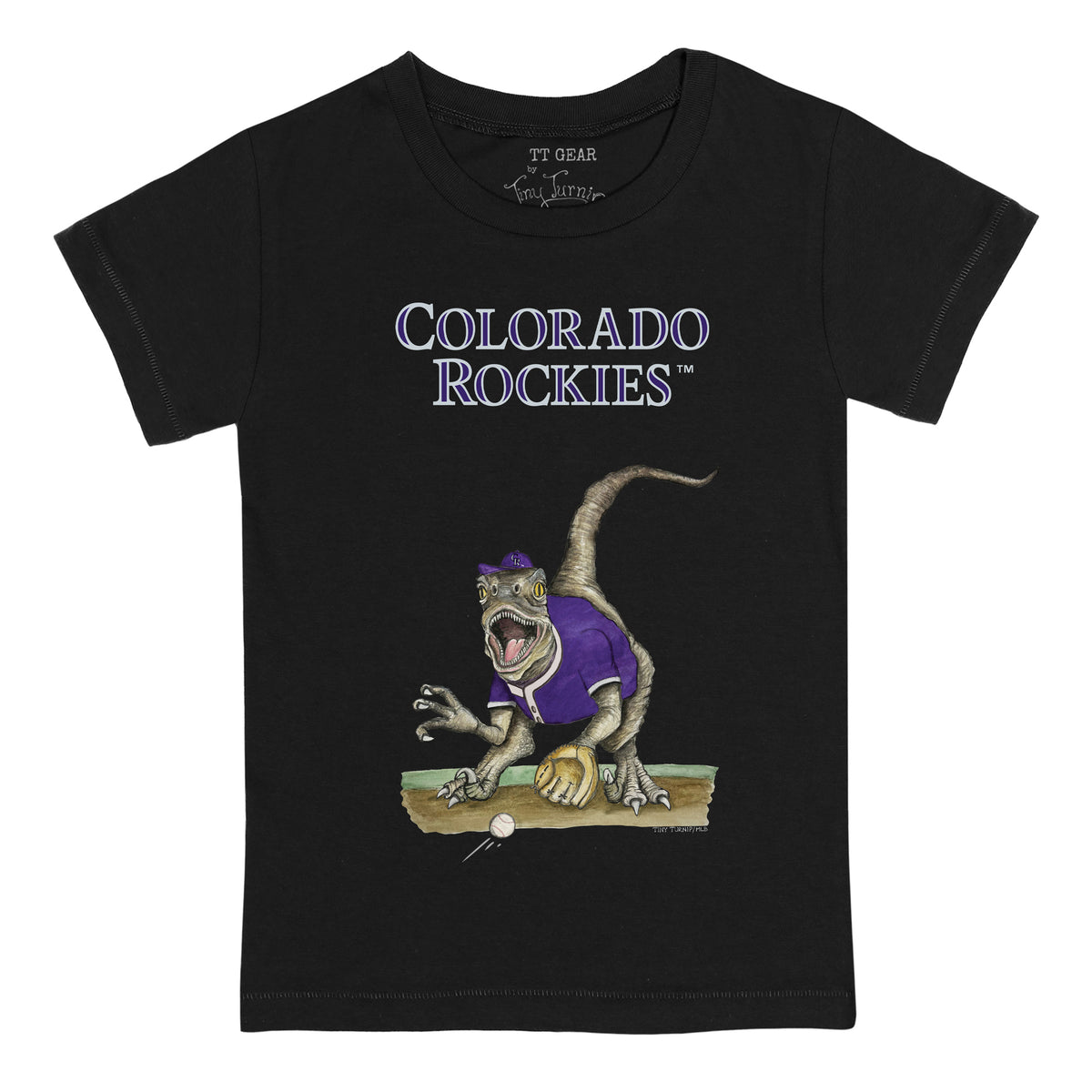 Colorado Rockies Velociraptor Tee Shirt