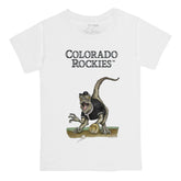 Colorado Rockies Velociraptor Tee Shirt - Tiny Turnip