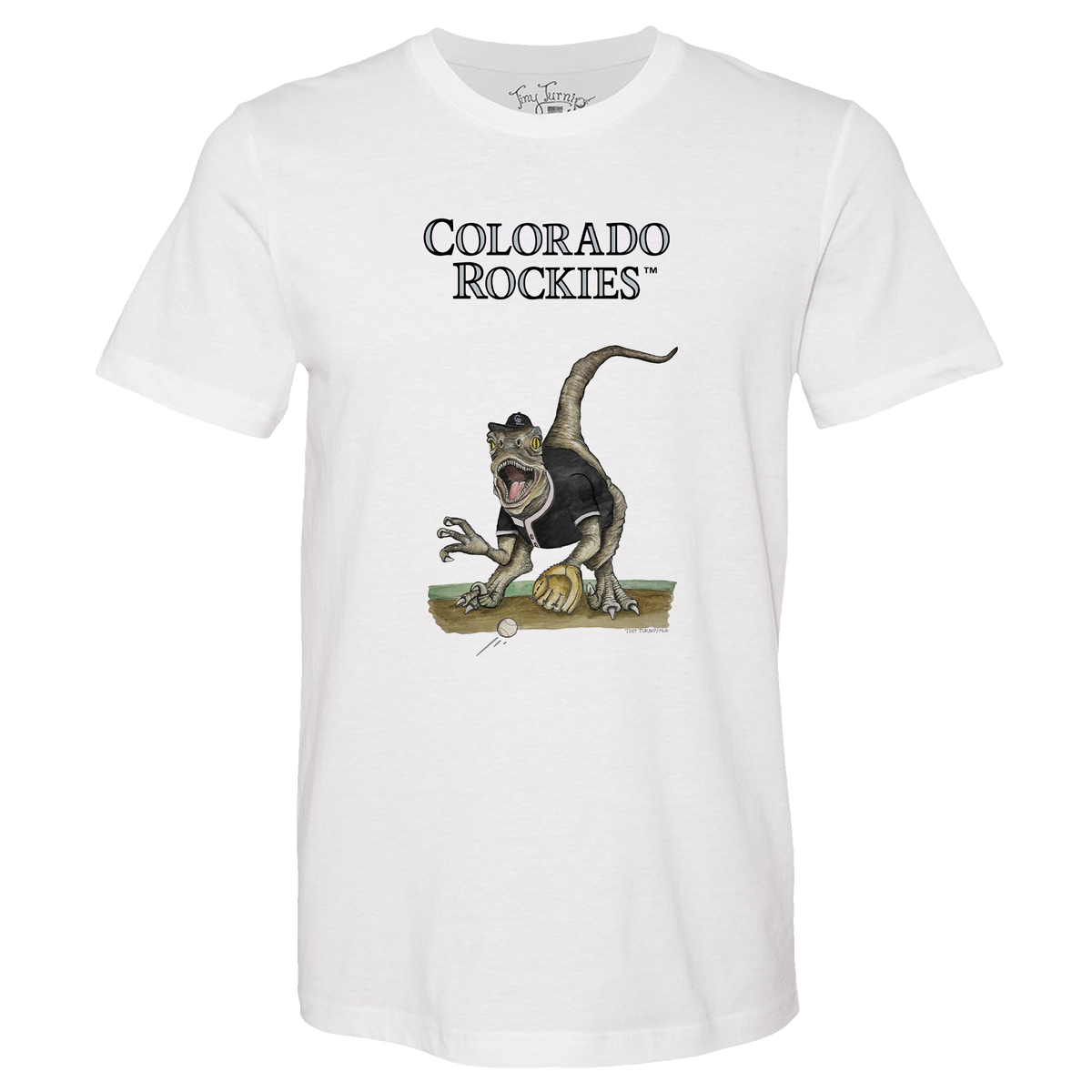 Colorado Rockies Velociraptor Tee Shirt