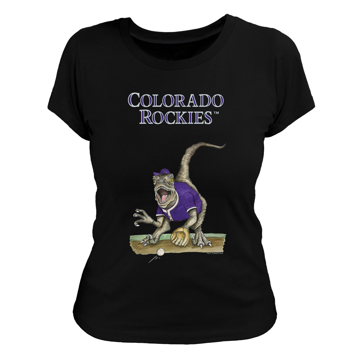 Colorado Rockies Velociraptor Tee Shirt