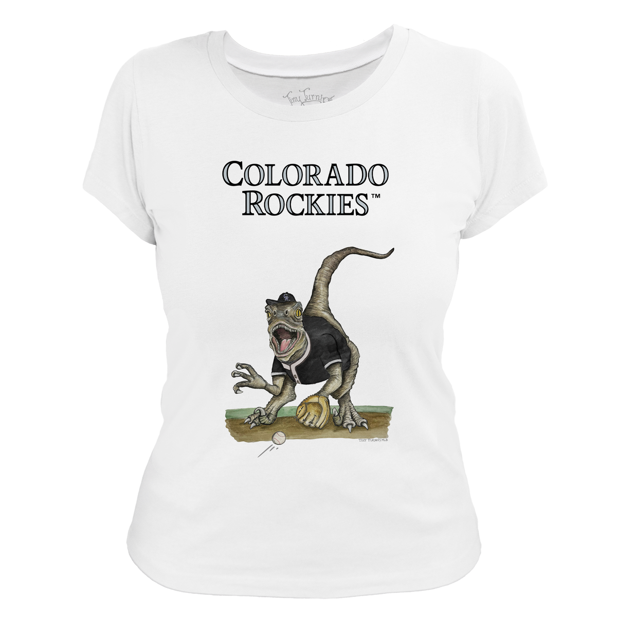 Colorado Rockies Velociraptor Tee Shirt