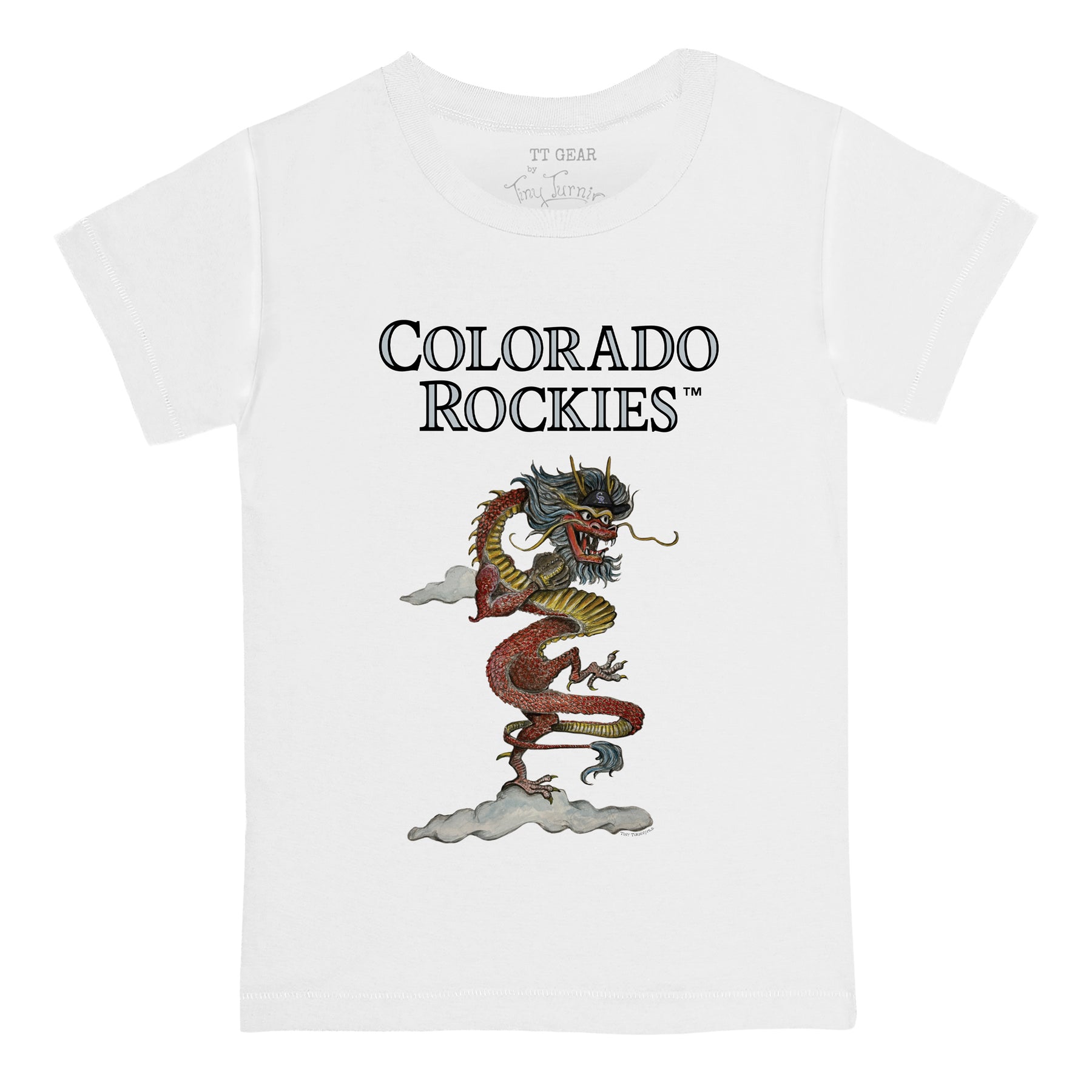 Colorado Rockies 2024 Year of the Dragon Tee Shirt