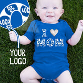 Made-to-Order Your Logo / I Love Mom Infant Snapper (25 Pack, $30 Per Piece)