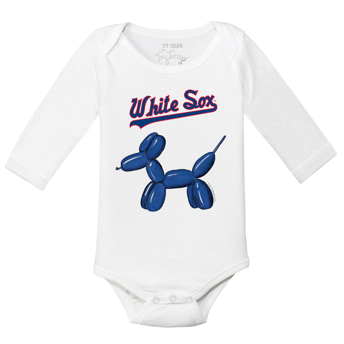 Chicago White Sox Balloon Dog Long Sleeve Snapper