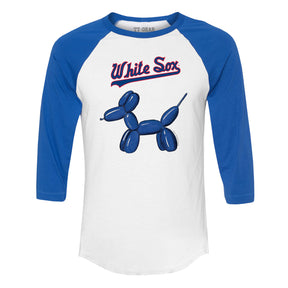 Chicago White Sox Balloon Dog 3/4 Royal Blue Sleeve Raglan