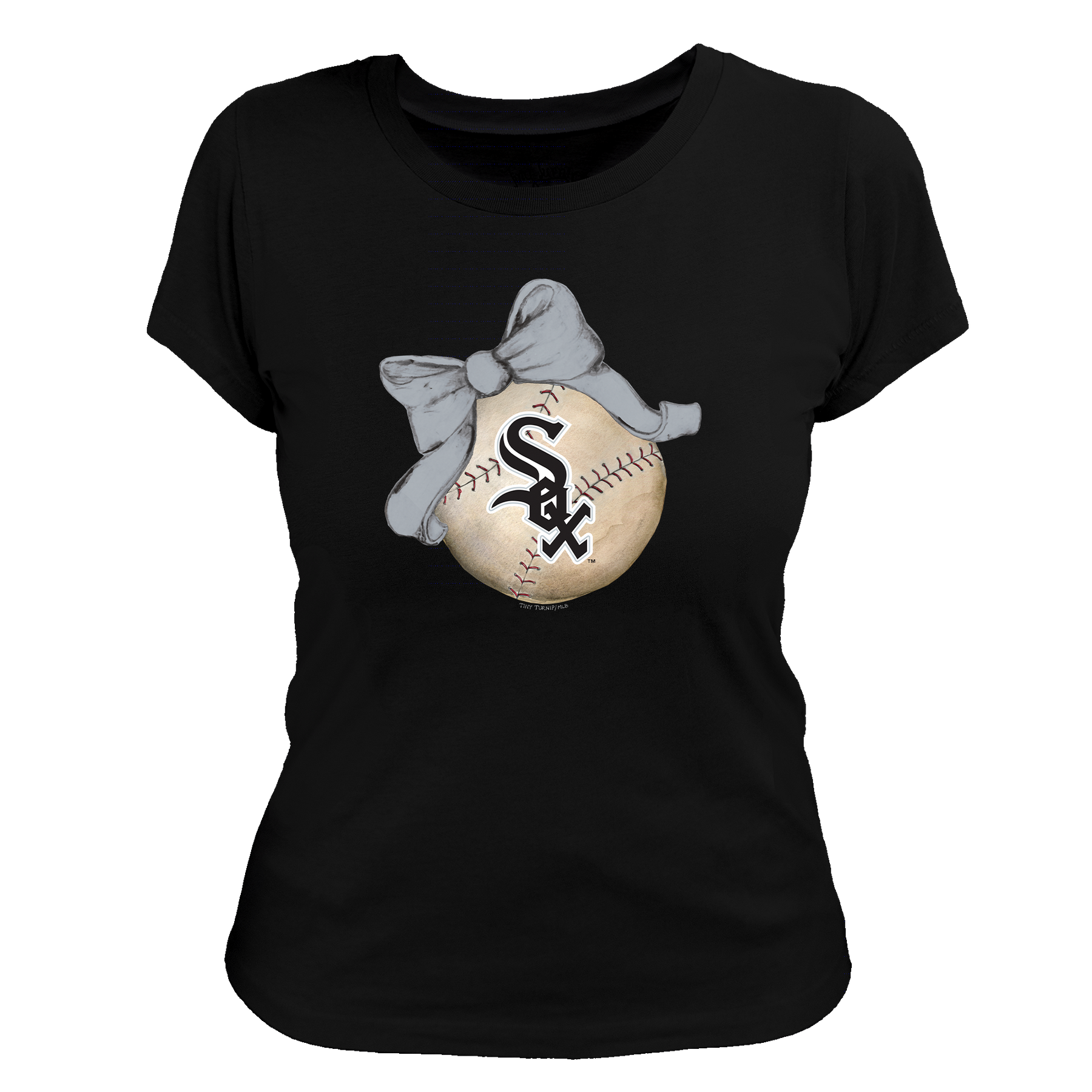 Chicago White Sox Baseball Bow Tee Shirt