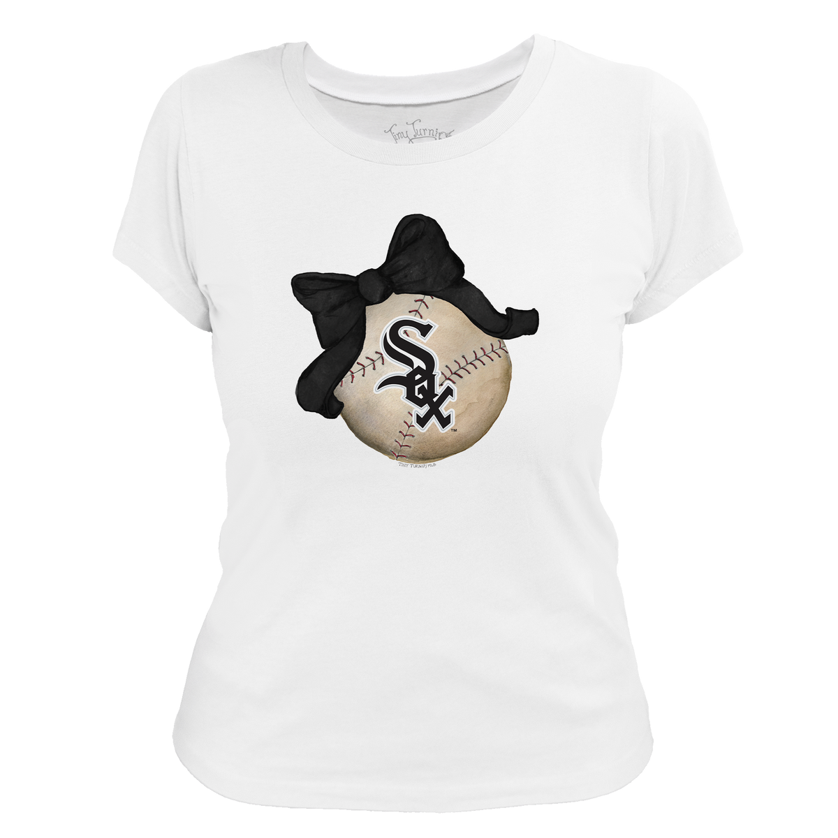Chicago White Sox Baseball Bow Tee Shirt