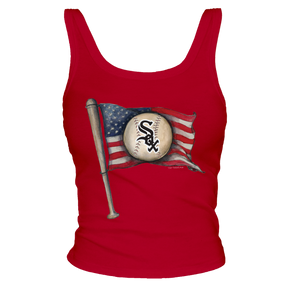 Chicago White Sox Baseball Flag Tank