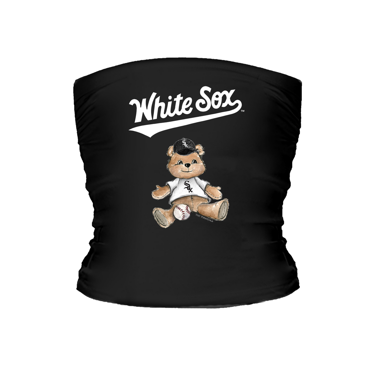 Chicago White Sox Teddy Tube Top - Tiny Turnip
