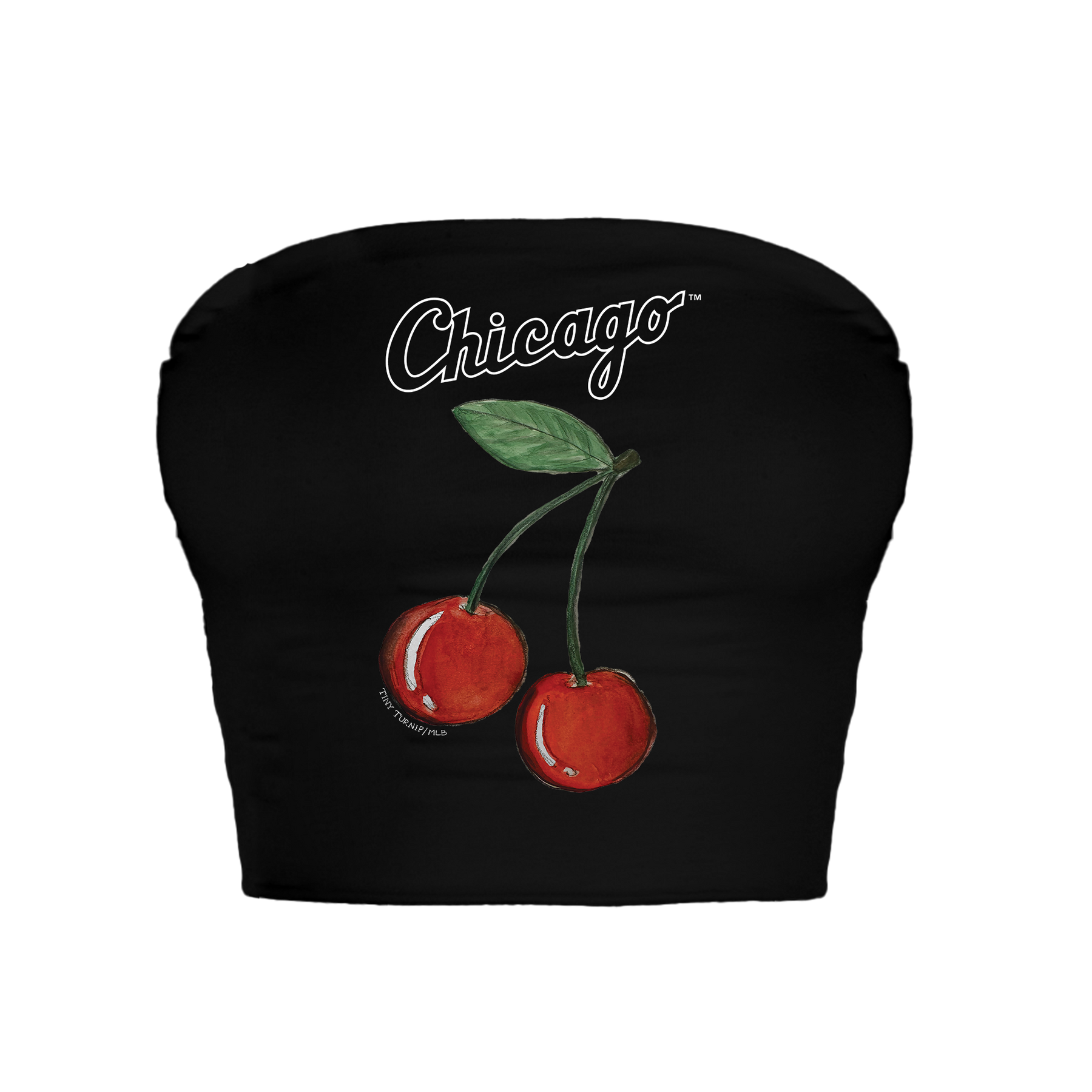 Chicago White Sox Cherry Crop Tube Top