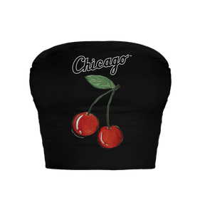 Chicago White Sox Cherry Crop Tube Top
