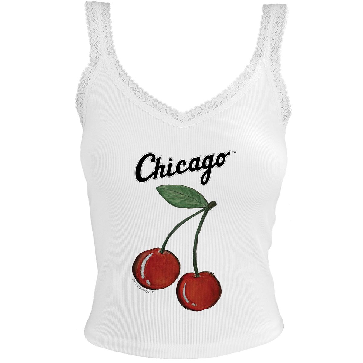 Chicago White Sox Cherry Lace Tank