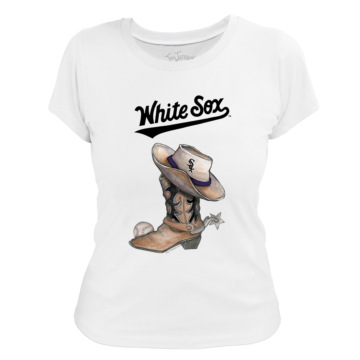 Chicago White Sox Cowboy Boot Women's Tee Shirt