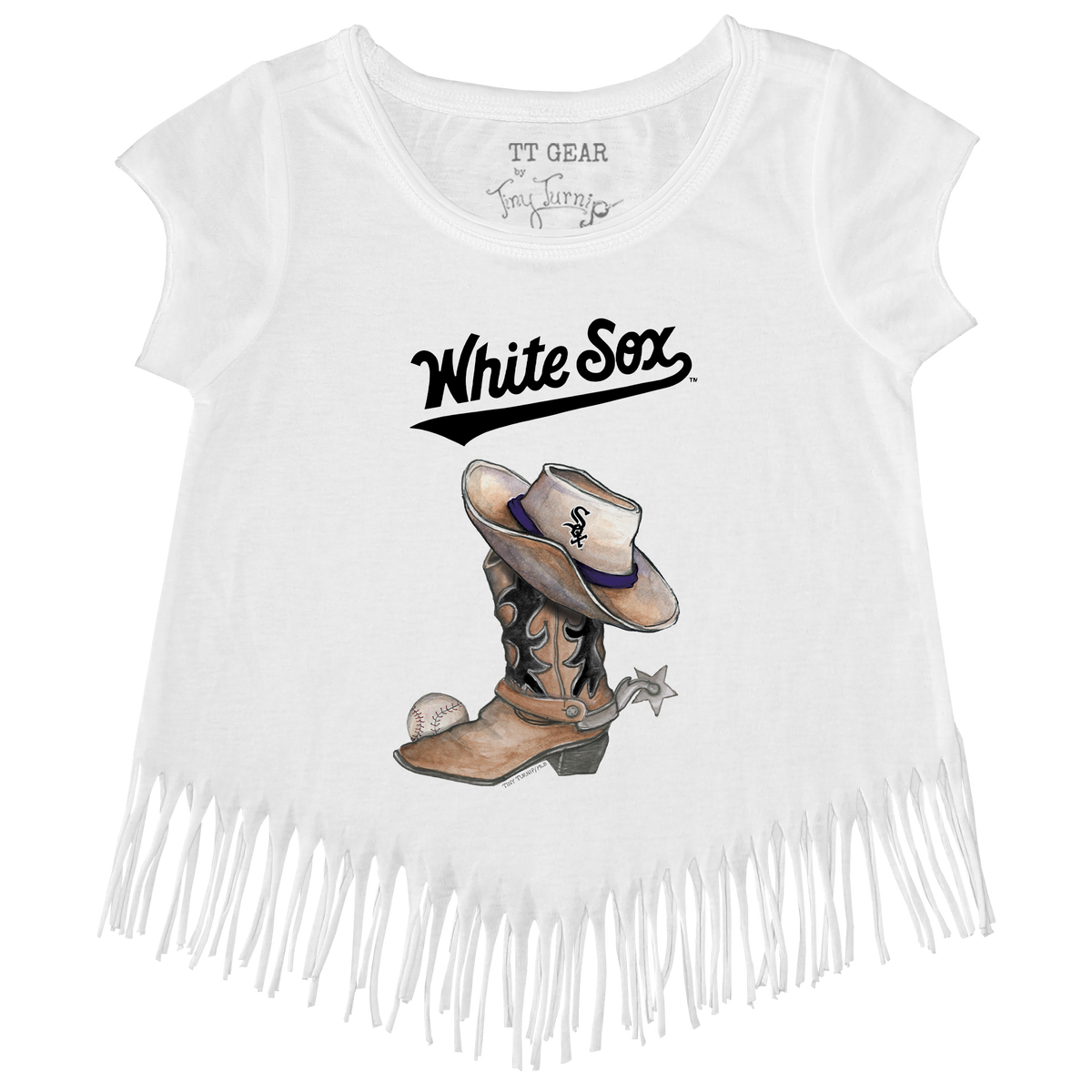 Chicago White Sox Cowboy Boot Fringe Tee