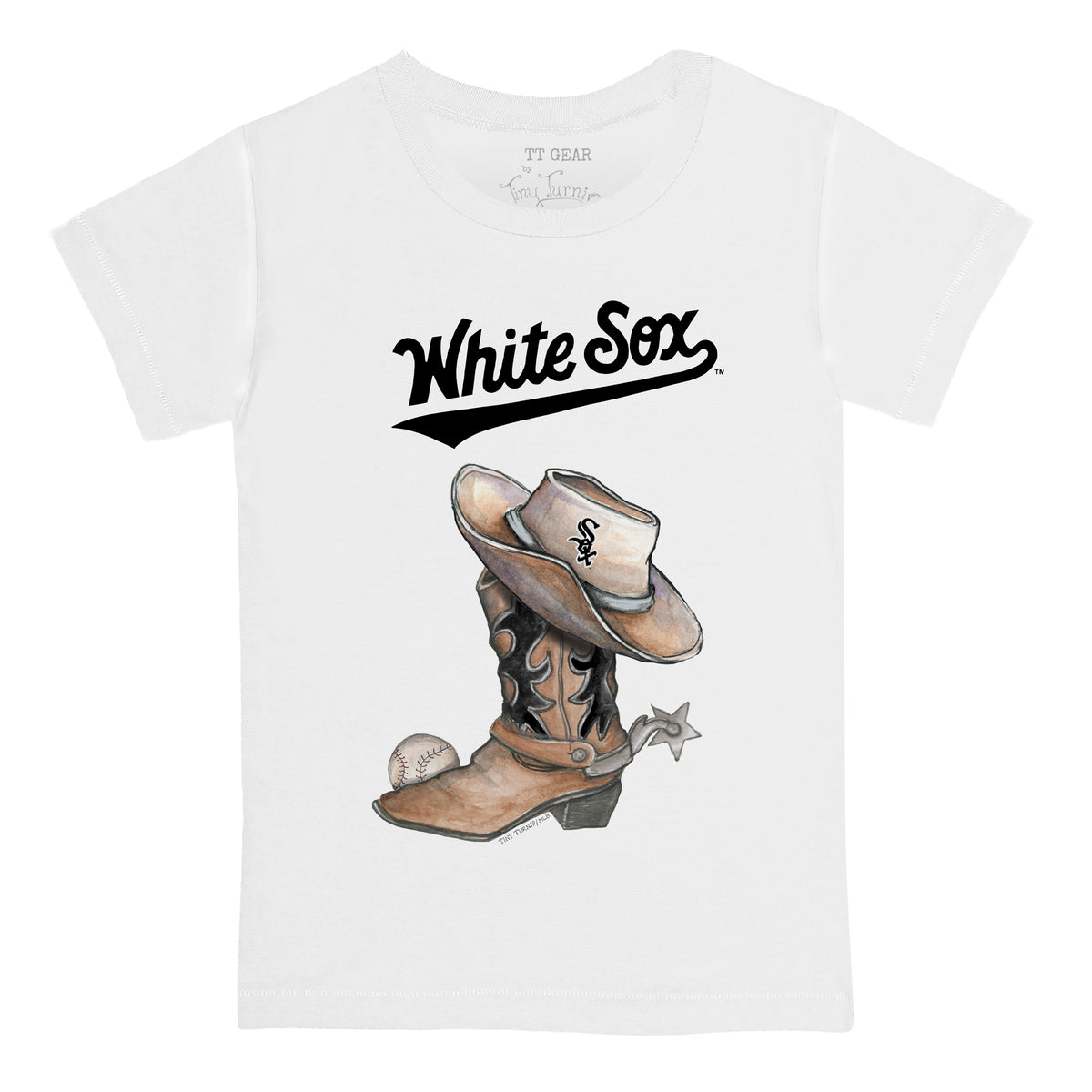 Chicago White Sox Cowboy Boot Kid's Tee Shirt