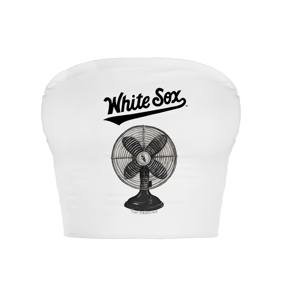 Chicago White Sox Fan Crop Tube Top
