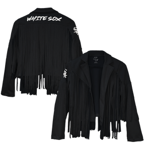 Chicago White Sox Farrah Fringe Jacket --(ships after 8/11)