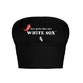 Chicago White Sox Hot Girls Crop Tube Top