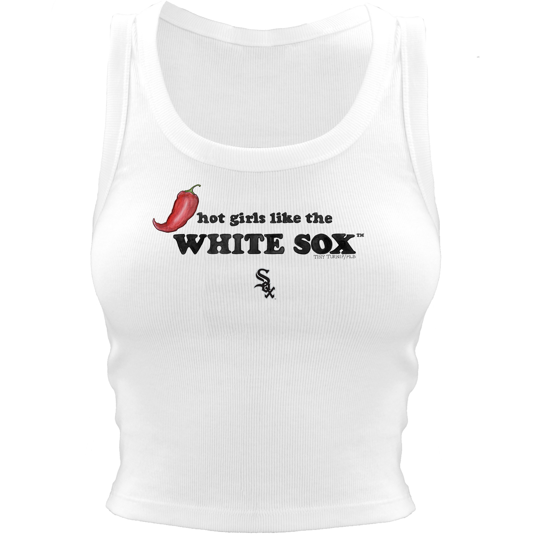 Chicago White Sox Hot Girls Crop Tank
